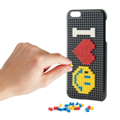 Product Κάλυμμα Κινητού Iphone 7 KSIX Play Block Μαύρο base image