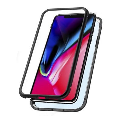 Product Καλλύματα iPhone XR KSIX Magnetic Μαύρο base image