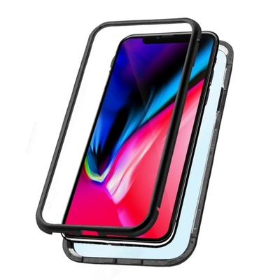 Product Κάλυμμα Κινητού Iphone XS Max KSIX Magnetic (2 pcs) Μαύρο base image