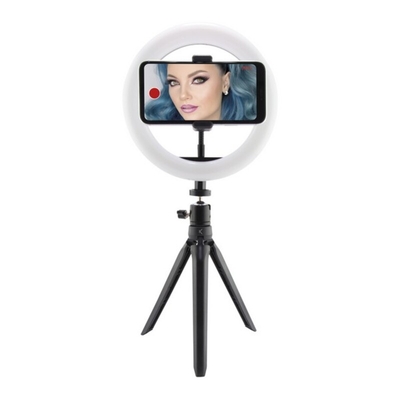 Product Φορητό Τρίποδο Studio Live KSIX LED 14W Μαύρο base image