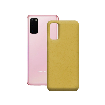 Product Κάλυμμα Κινητού KSIX Samsung Galaxy S20 Eco-friendly Κίτρινο base image