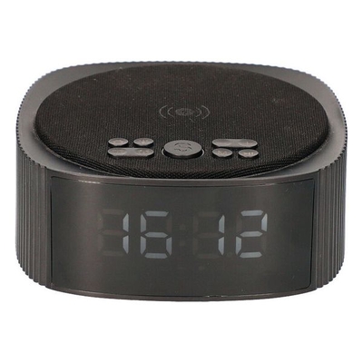 Product Ρολόι-Ραδιόφωνο με Aσύρματο Φορτιστή KSIX Alarm Clock 3 Bluetooth 10W Μαύρο base image