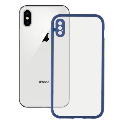 Product Κάλυμμα Κινητού iPhone X , XS KSIX Duo Soft Μπλε base image