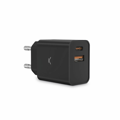 Product Φορτιστής Πρίζας KSIX Black base image