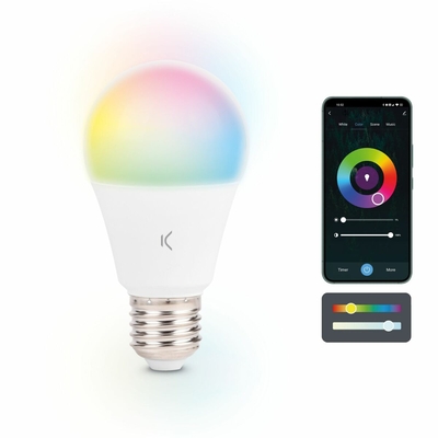 Product Λάμπα LED Smart KSIX E27 9W F base image