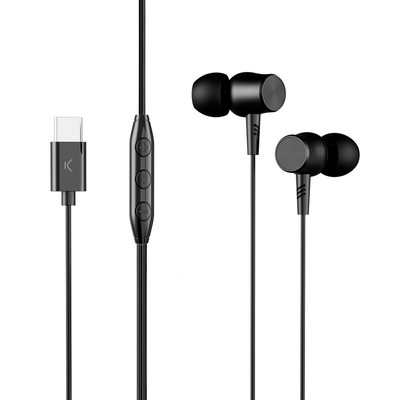 Product Handsfree Ακουστικά Earbud KSIX Μαύρο base image