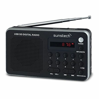 Product Ψηφιακό Φορητό Ραδιόφωνο Sunstech RPDS32SL Wi-Fi base image