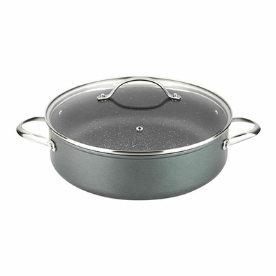 Product Κατσαρόλα με Καπάκι Fagor Γκρι ? 28 cm Σφυρηλατημένο Αλουμίνιο base image