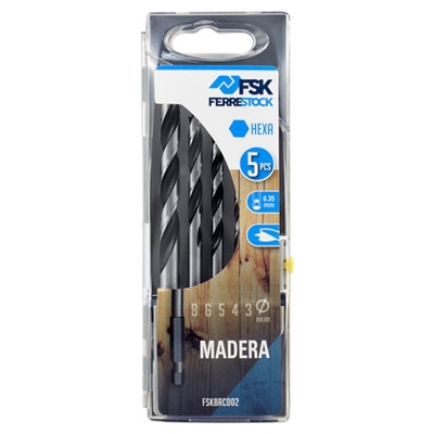 Product Σετ εργαλείων Ferrestock 3 / 4 / 5 / 6 / 8 mm Ξύλο Εξάγωνο base image