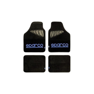 Product Σετ Χαλιών Αυτοκινήτου Sparco SPC1901 Καθολικό Μαύρο/Μπλε (4 pcs) base image