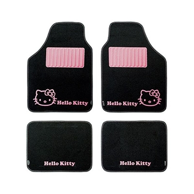 Product Σετ Χαλιών Αυτοκινήτου Hello Kitty KIT3013 Καθολικό Μαύρο Ροζ (4 pcs) base image