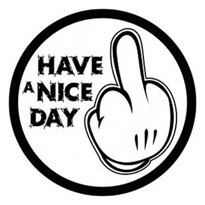 Product Αυτοκόλλητο Αυτοκινήτου Have a Nice Day base image