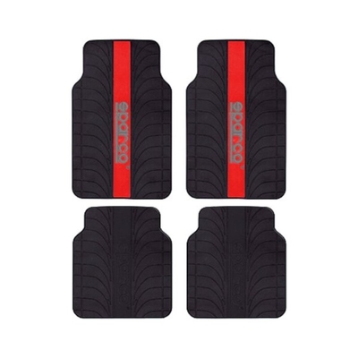 Product Σετ Χαλιών Αυτοκινήτου Sparco SPC1913RS Καθολικό Μαύρο/Κόκκινο (4 pcs) base image