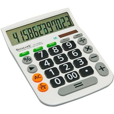 Product ΑριθμοΜηχανή Bismark CD-2648T Λευκό base image