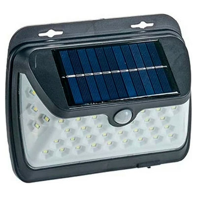 Product Ηλιακό Φωτιστικό Ibergarden Μαύρο Κρυστάλλινο Πλαστικό (6 x 15 x 19 cm) base image