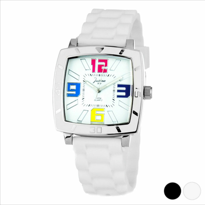 Product Unisex Ρολόι Justina 21971 (? 40 mm) Λευκό base image