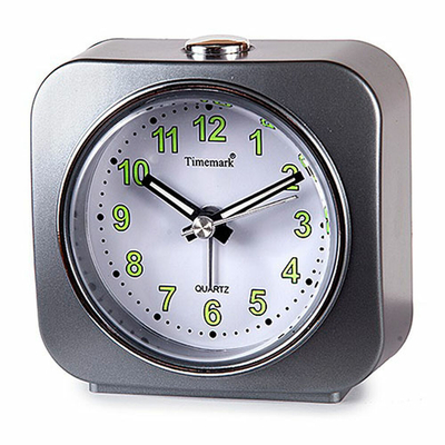 Product Ρολόι Bordklokke Timemark Γκρι Πράσινο Πλαστική ύλη 9 x 9 x 4 cm base image