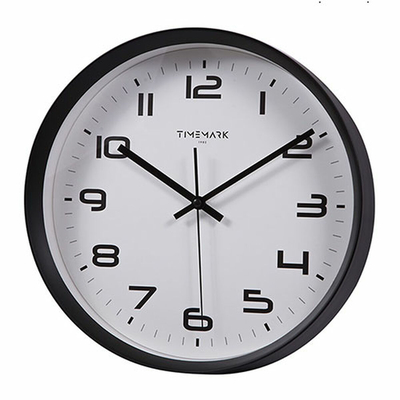 Product Ρολόι Τοίχου Timemark Μαύρο 30 x 30 cm base image