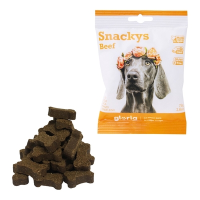 Product Σνακ για τον Σκύλο Gloria Display Snackys 30 x 75 g Βόδι base image