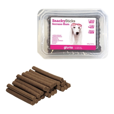 Product Σνακ για τον Σκύλο Gloria Snackys Sticks Μπάρες Ζαμπόν (800 g) (800 g) base image