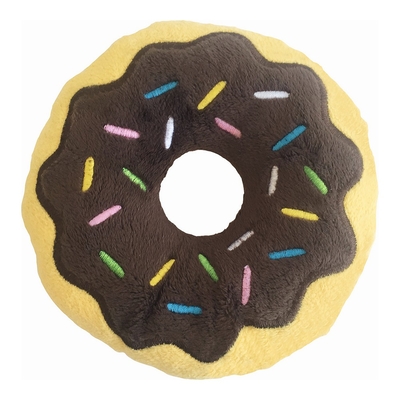Product Cuddly toy for dogs Gloria Σοκολατί Donut Καφέ πολυεστέρας Πόλη Πλαστικό χαλί Eva base image