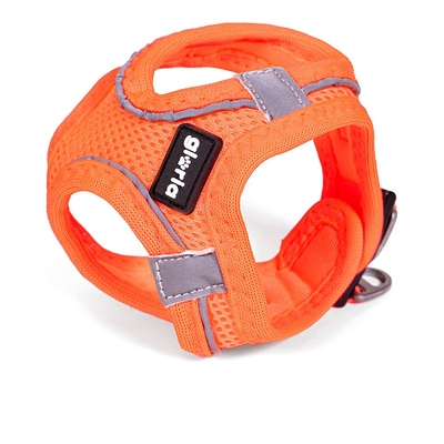 Product Λουρί Σκύλου Gloria Air Mesh Trek Star Ρυθμιζόμενο Πορτοκαλί Μέγεθος L (33,4-35 cm) base image