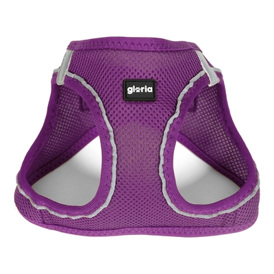 Product Λουρί Σκύλου Gloria Air Mesh Trek Star Ρυθμιζόμενο Μωβ Μέγεθος L (33,4-35 cm) base image
