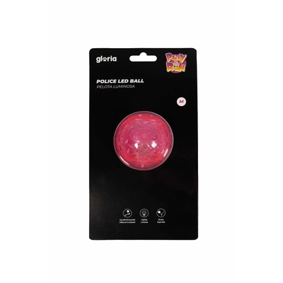 Product Μπάλα για τα Κατοικίδια ζώα Gloria PLAY AND RUN Ροζ TPR 6,35 cm  base image