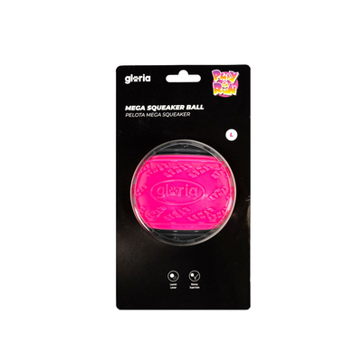 Product Μπάλα για τα Κατοικίδια ζώα Gloria PLAY AND RUN Ροζ TPR L 8,89 cm base image