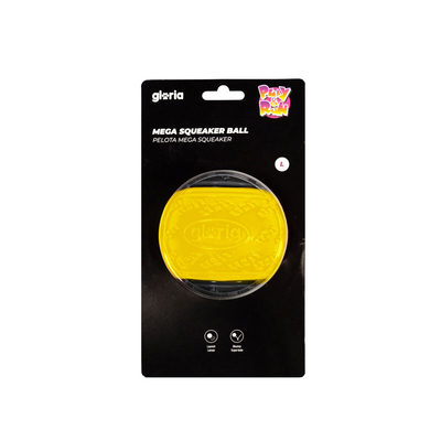 Product Μπάλα για τα Κατοικίδια ζώα Gloria PLAY AND RUN Κίτρινο TPR L 8,89 cm base image