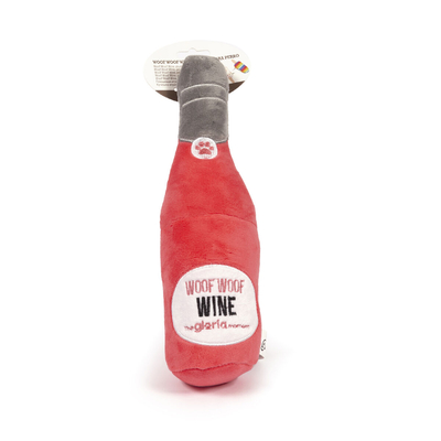 Product Βελούδινο Ζωάκι για Σκύλους Gloria Woof Woof Wine Ροζ πολυεστέρας πολυπροπυλένιο base image