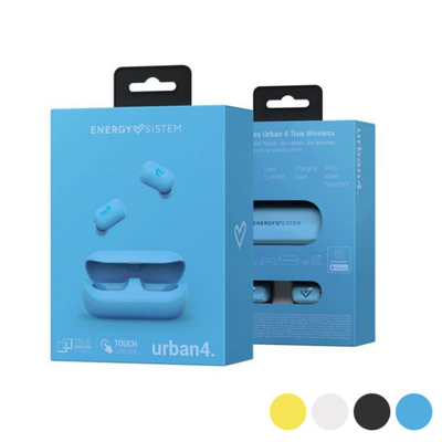 Product Bluetooth Ακουστικά με Μικρόφωνο Energy Sistem Urban 4 True 380 mAh Κίτρινο base image