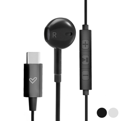 Product Ακουστικά με Μικρόφωνο Energy Sistem Smart 2 USB-C Μαύρο base image