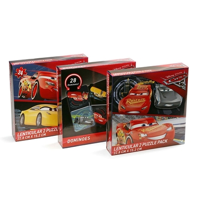 Product Σετ Παζλ και Ντόμινο Cars 3 Μονάδες base image