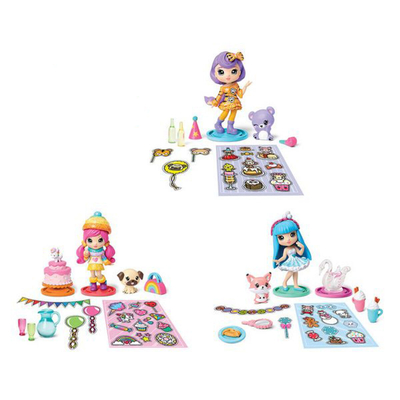 Product Κούκλα Party Popteenies Double Surprise Bizak 115178 base image
