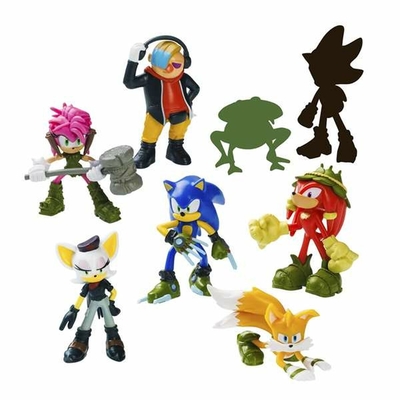Product Παιχνίδι Μινιατούρα Sonic 8 Μονάδες 6,5 cm base image