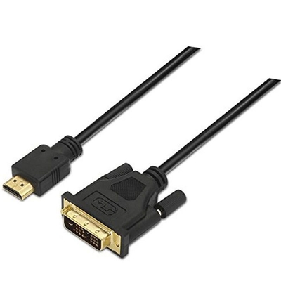 Product Καλώδιο HDMI σε DVI NANOCABLE 10.15.0503 3 m Μαύρο base image