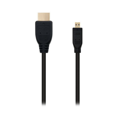 Product Καλώδιο HDMI σε Micro HDMI NANOCABLE 10.15.3501 Μαύρο (0,8 m) base image