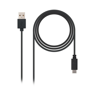 Product Καλώδιο USB A σε USB C NANOCABLE 10.01.210 Μαύρο 2 m base image