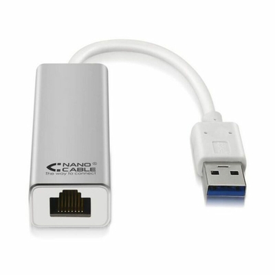 Product Καλώδιο Δικτύου UTP Cat.6 NANOCABLE USB 3.0/RJ-45, 0.15m base image