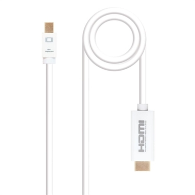 Product Αντάπτορας Mini DisplayPort σε HDMI NANOCABLE 10.15.4002 Λευκό base image