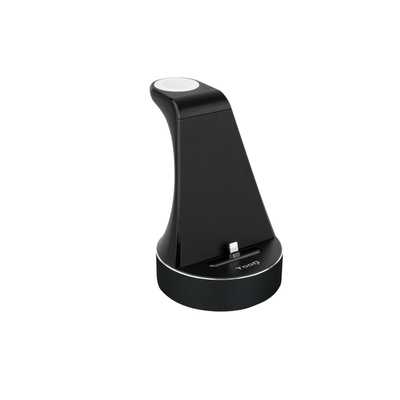 Product Βάση Φορτιστής Γραφείου για Κινητό TooQ iPhone/Apple Watch 18 W Μαύρο base image