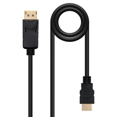 Product Καλώδιο DisplayPort σε HDMI NANOCABLE 10.15.4310 Μαύρο 10 m base image