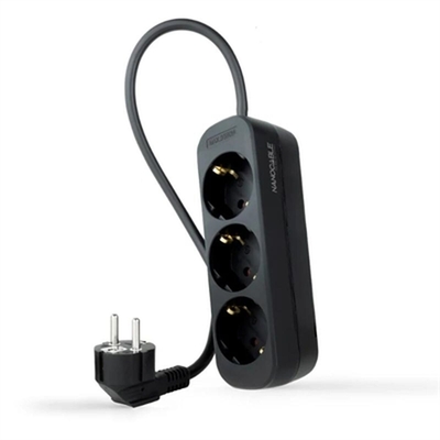 Product Πολύπριζο NANOCABLE 10.37.0004-NS-BK 3680W 250 V 1,4 m base image