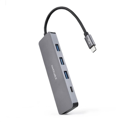 Product USB Hub NANOCABLE 10.16.4409 Γκρι (x1) base image