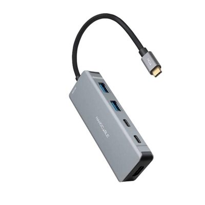 Product USB Hub NANOCABLE 10.16.1006 Γκρι base image