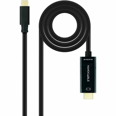 Product Καλώδιο USB-C σε HDMI NANOCABLE 10.15.5105 5 m Μαύρο  base image