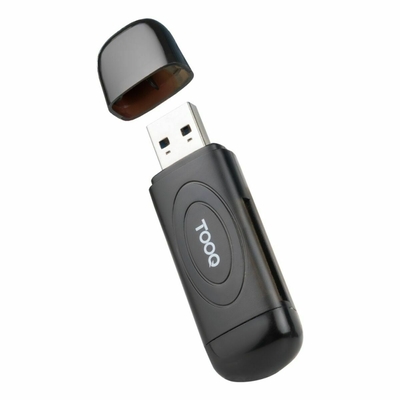 Product Card Reader TooQ TQR-3002B Μαύρο  base image