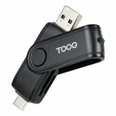Product Card Reader TooQ TQR-3003B Μαύρο  base image