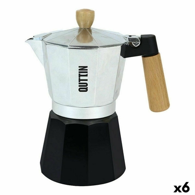 Product Ιταλικη Καφετιέρα Quttin 12 Kopper Ξύλο Αλουμίνιο (x6) base image